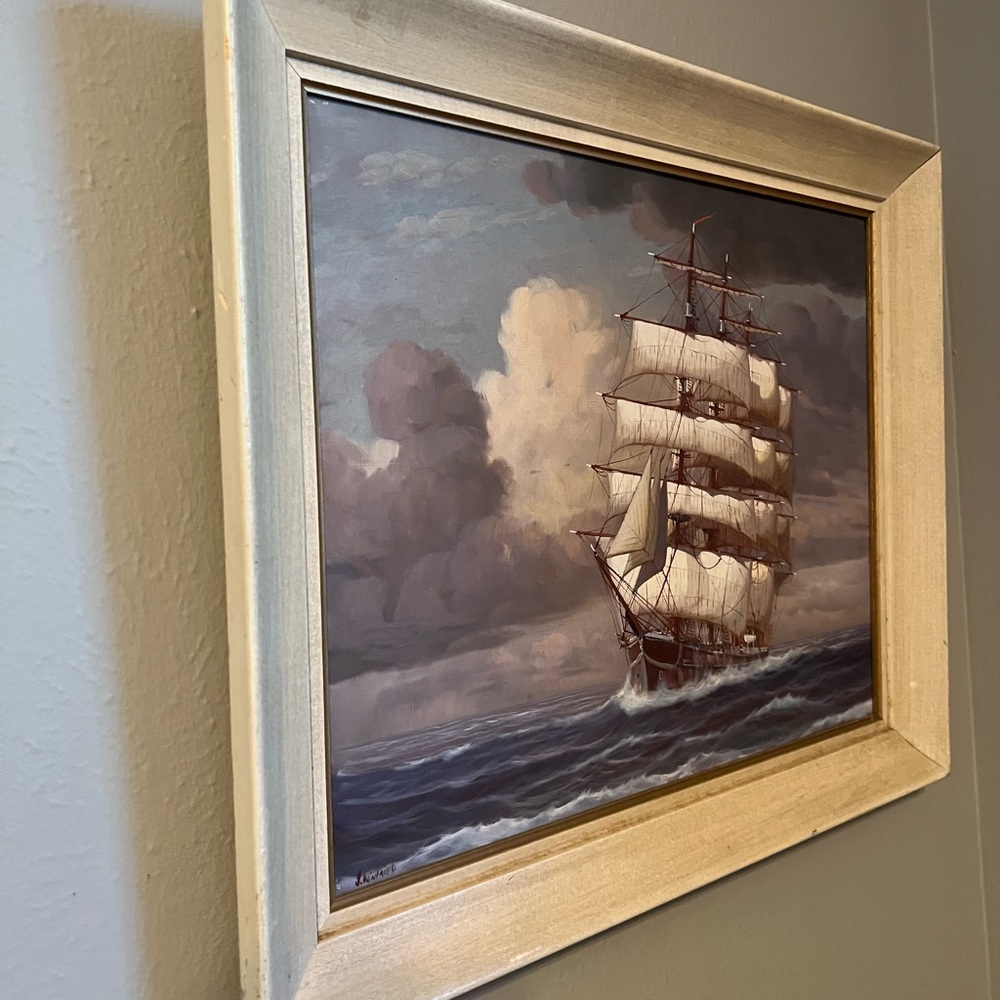 J Winfield Oil Painting - Picture 3 of 6